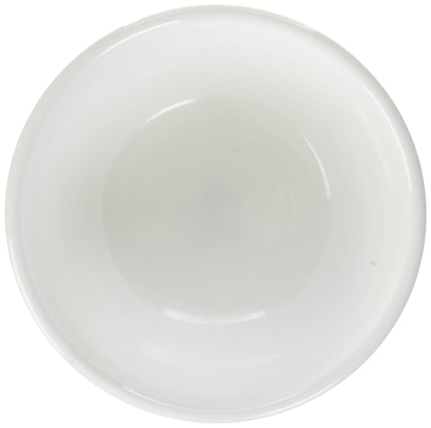 Corelle Coordinates bowls stacked neatly for space-saving storage in a small kitchen.