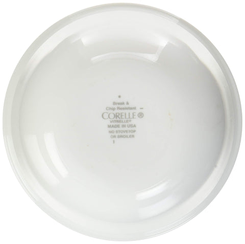 Corelle Coordinates Winter Frost bowls are microwave and dishwasher safe for busy households.