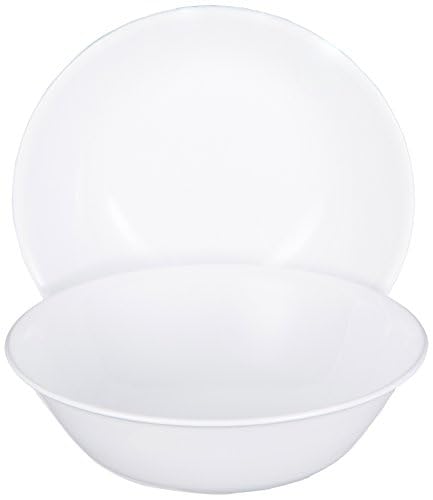 Corelle Livingware 2qt bowl in use for salads at a family dinner.