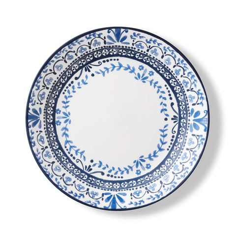Corelle Portofino table setting works indoors or outdoors for casual gatherings.