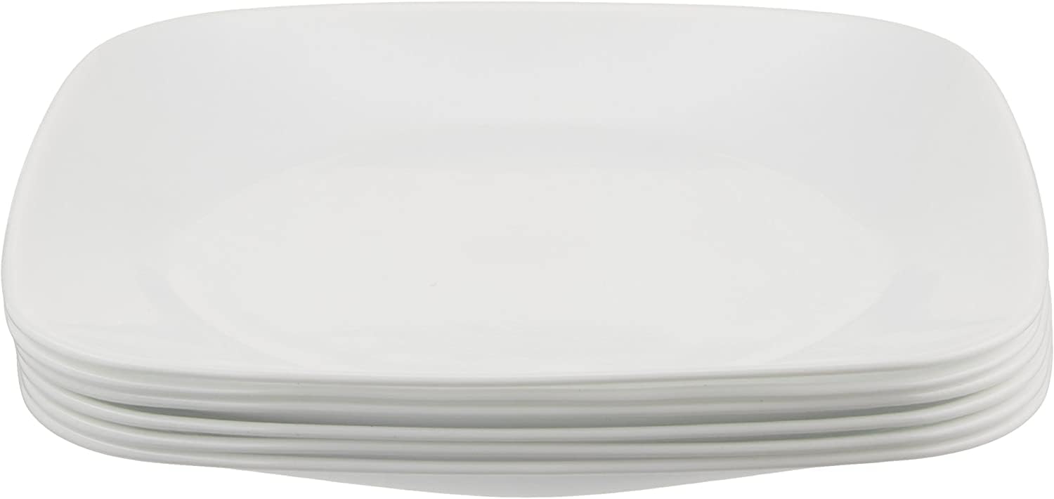 Corelle triple-layer strong glass delivers lightweight durability and chip resistance for everyday meals.