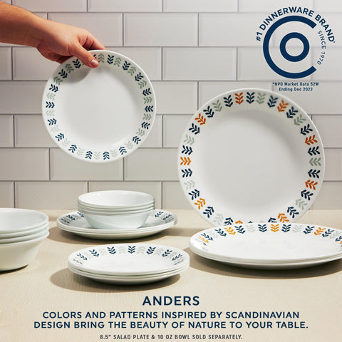 Corelle Vitrelle Anders soup bowls suitable for daily meals and soups.