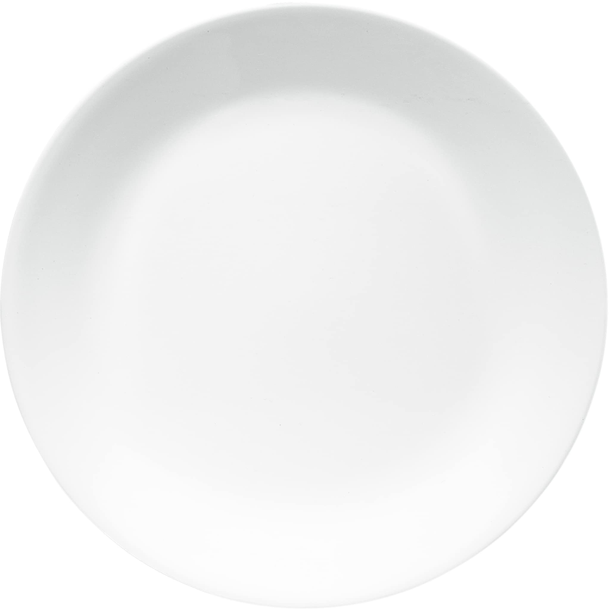 Corelle Vitrelle 8-5-inch winter frost white plate for casual dining and easy cleanup