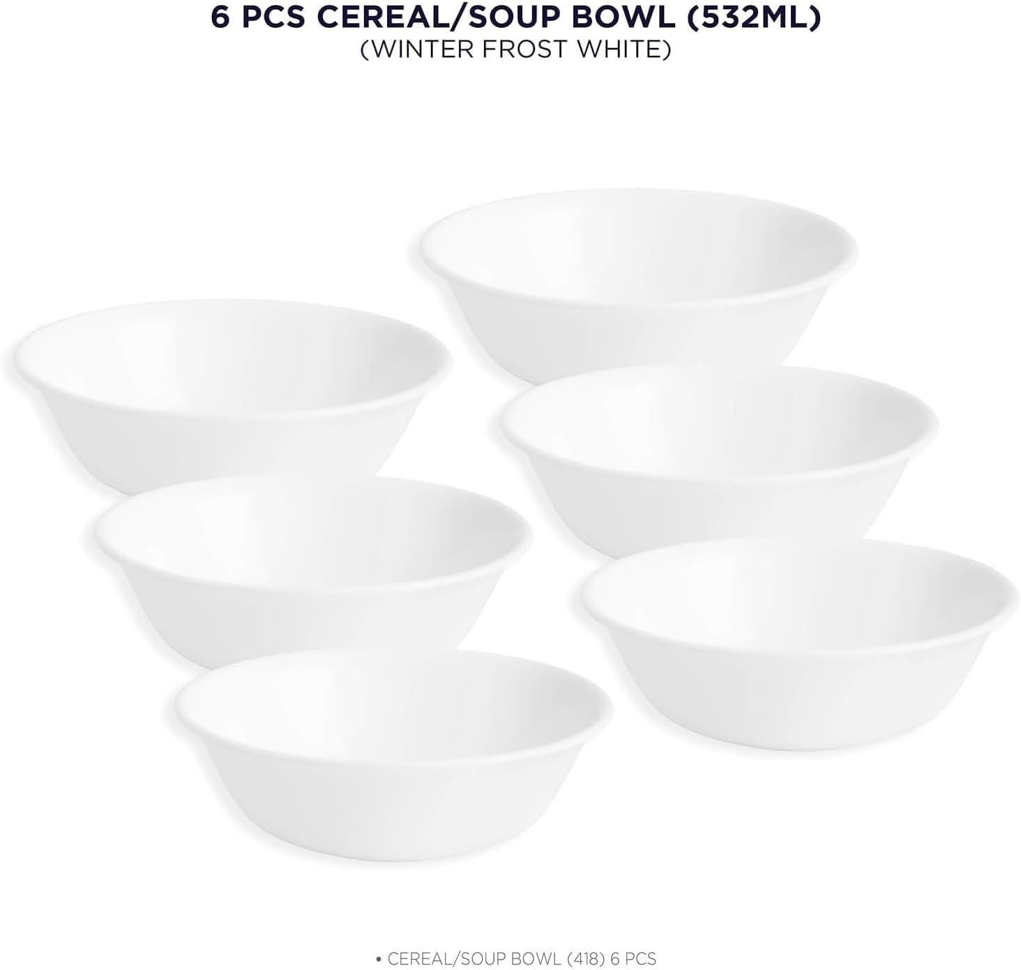 Corelle Vitrelle lightweight design for easy handling and stacking