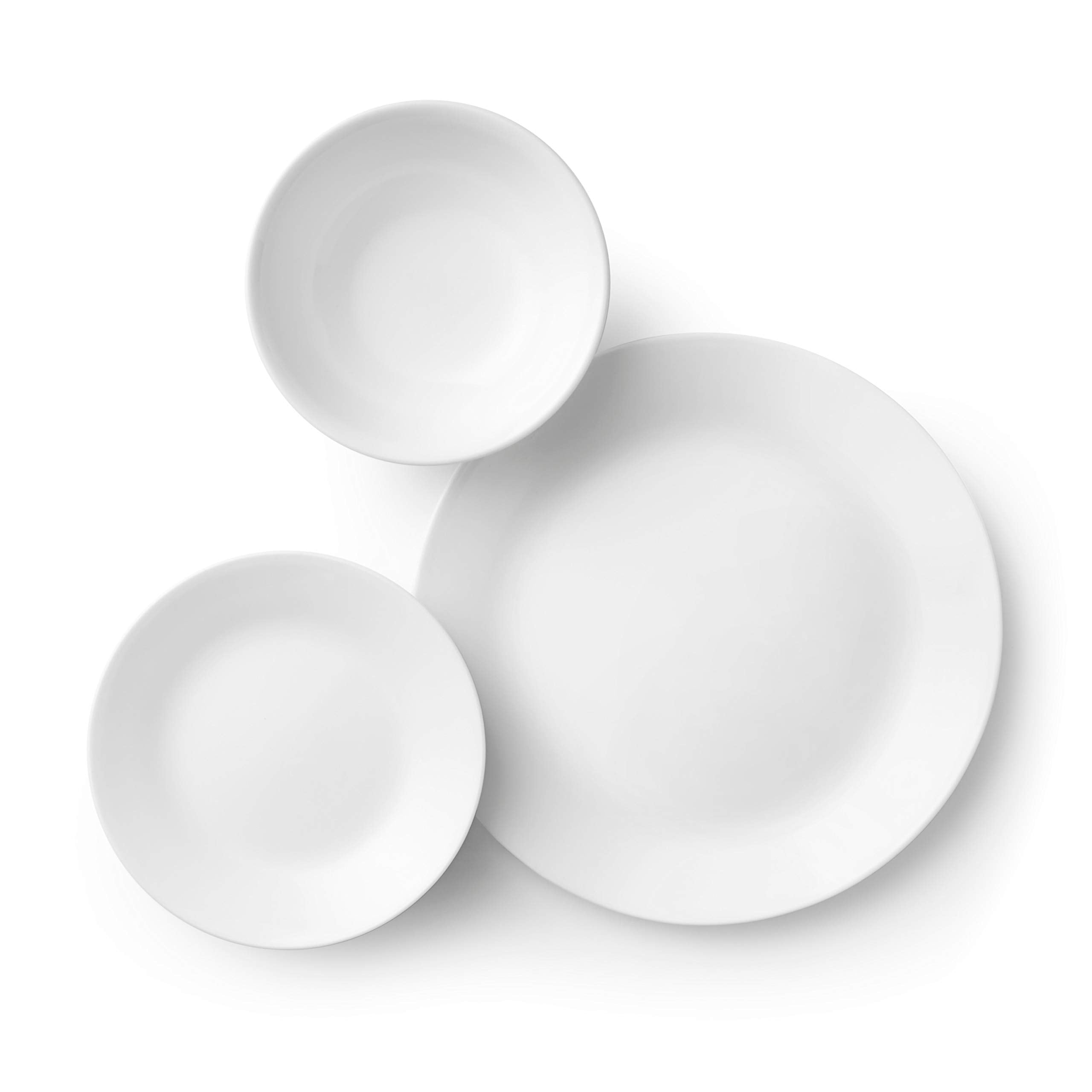 Corelle Vitrelle Winter Frost bread and butter plate for everyday meals.