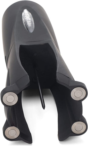 Cork Pops Legacy low-pressure cartridge ejects cork safely without impacting wine flavor.