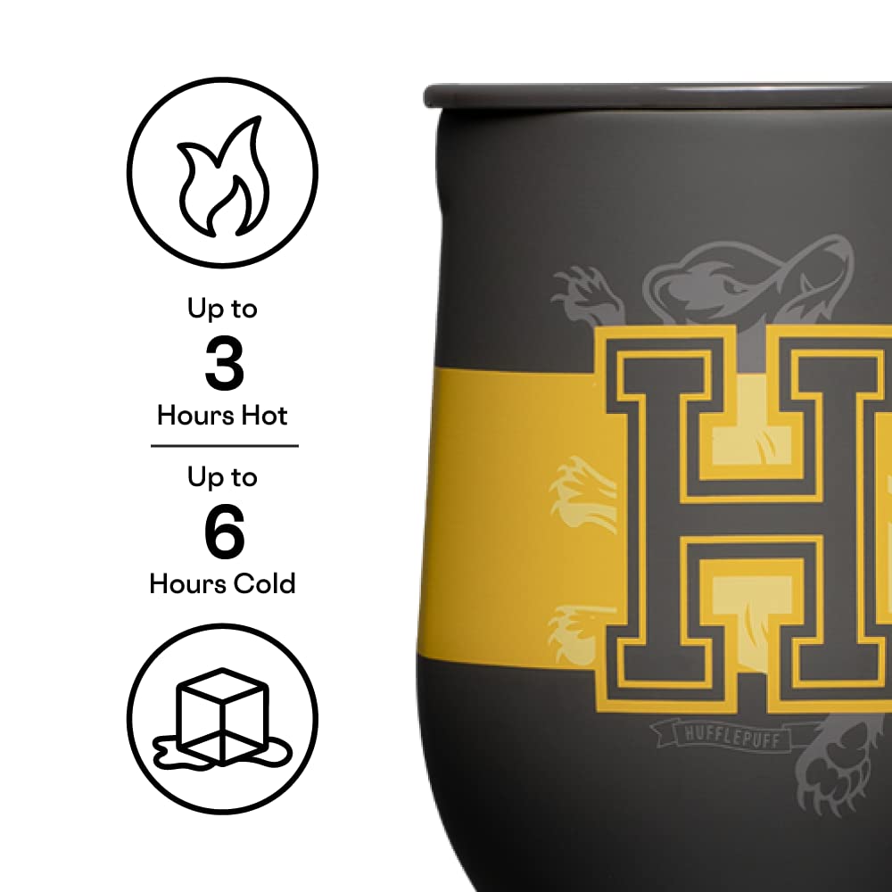 Corkcicle 12oz stemless insulated drinkware is dishwasher safe.