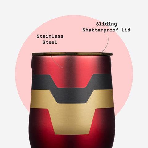 Corkcicle BPA-free dishwasher-safe design simplifies cleaning and reuse