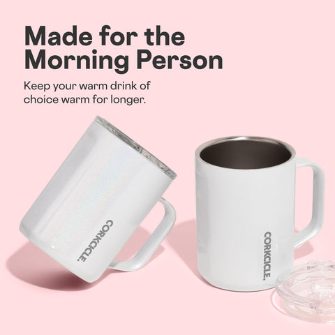 Corkcicle dishwasher-safe design makes cleanup quick after coffee or tea.