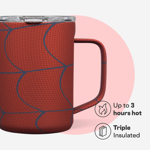 Corkcicle Classic Coffee Mug sliding lid, prevents spills on the go