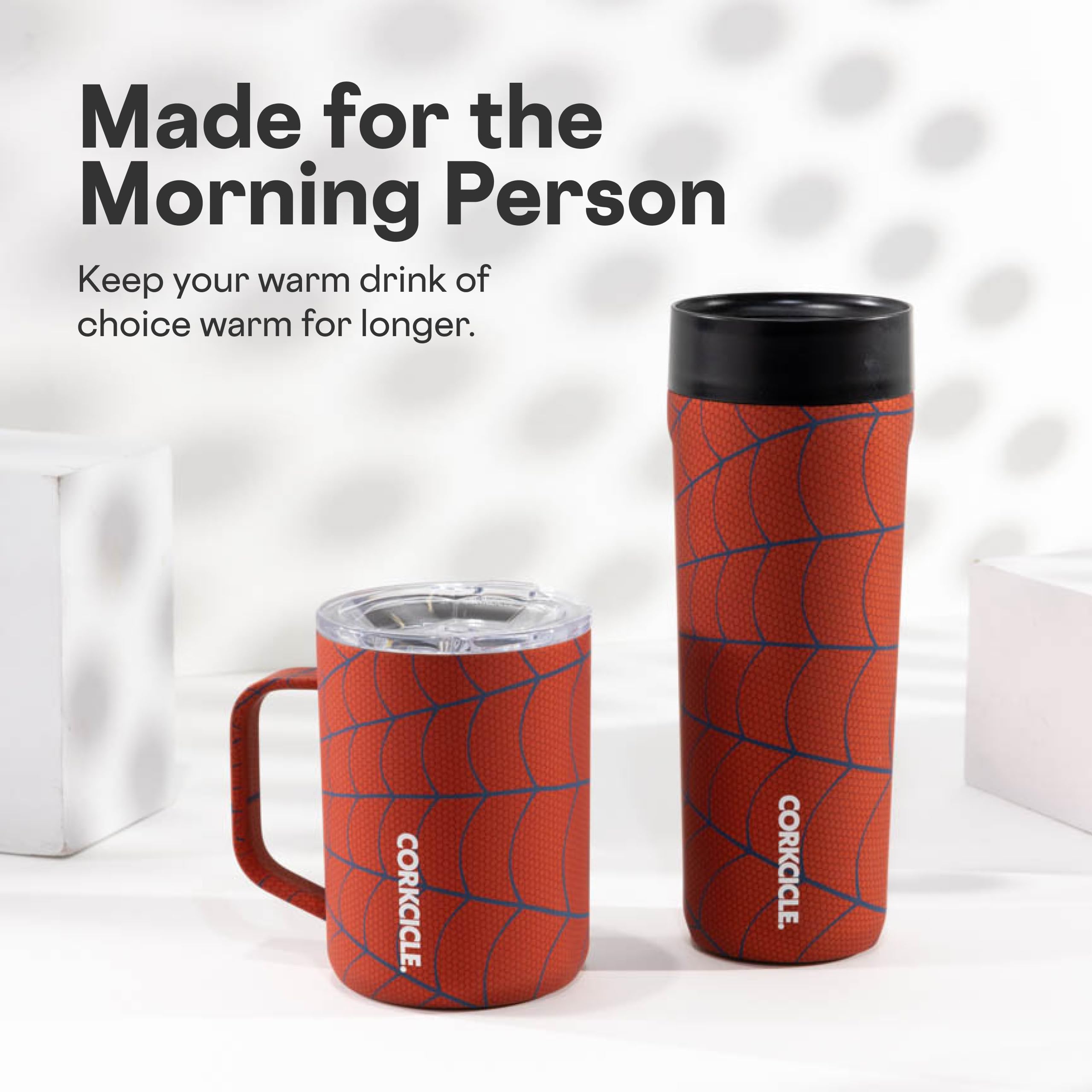 Corkcicle Classic Coffee Mug travel-ready build, durable and dishwasher-safe