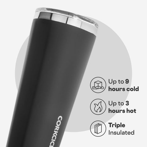 Corkcicle Classic Tumbler 24oz capacity for daily coffee or water