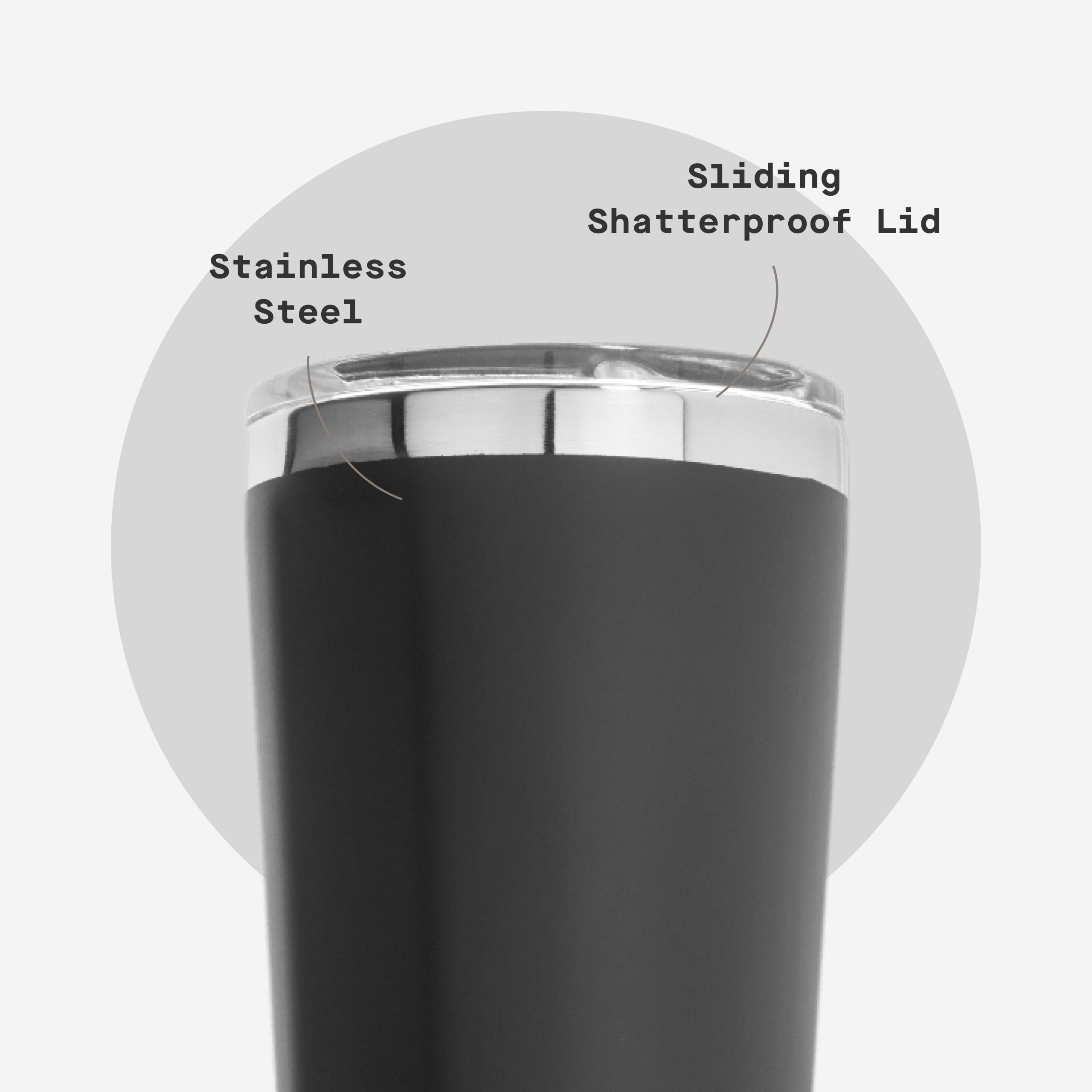 Corkcicle Classic Tumbler cupholder-friendly shape fits car or desk setups