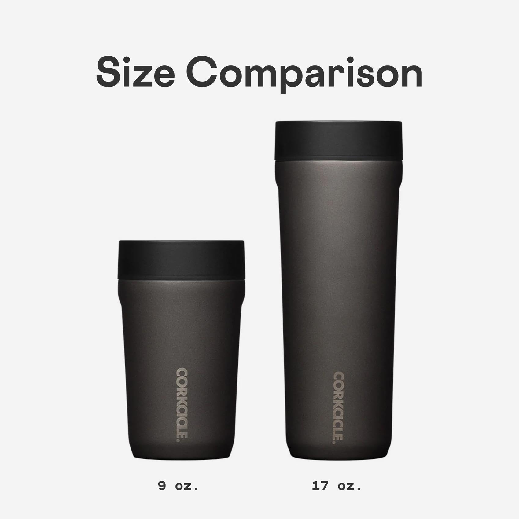 Corkcicle Commuter Cup on a desk, ready for office hydration