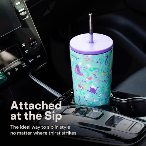 Corkcicle Disney Princess Ariel base designed to fit most cupholders for travel