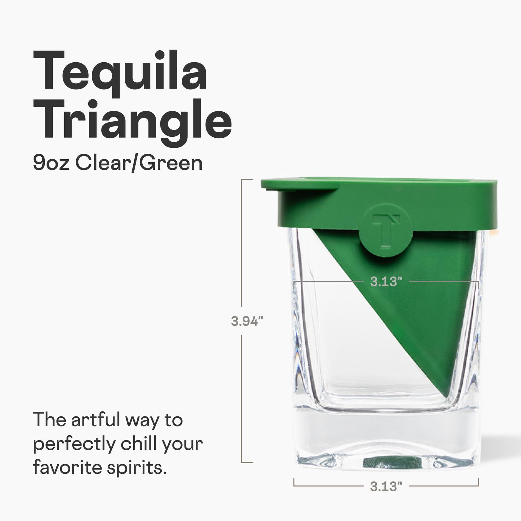 Corkcicle Old Fashioned Glass side view showcases elegant silhouette for sophisticated sipping.