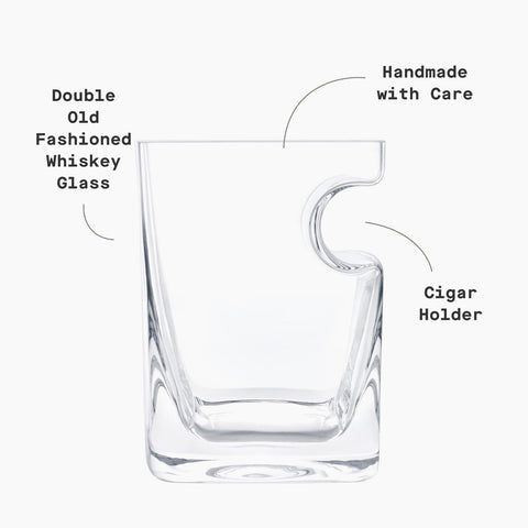 Corkcicle Premium Cigar Glass durable construction for everyday entertaining.
