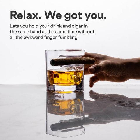 Corkcicle Premium Cigar Glass gift-ready packaging ideal for whiskey lovers.