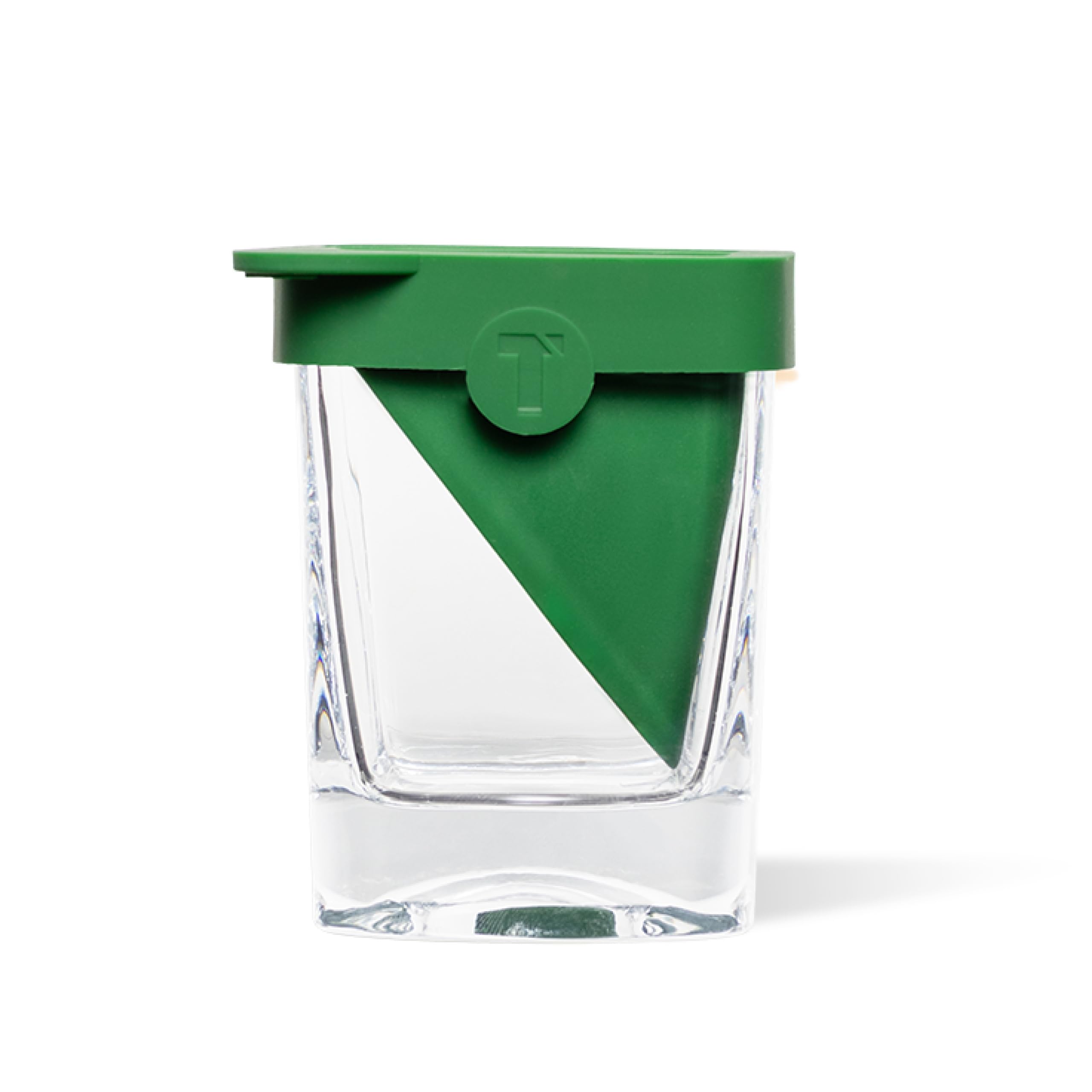 Corkcicle Premium Old Fashioned Glass with wedge design cools drinks evenly for richer flavor.