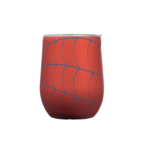 Corkcicle Spider-Man easy grip flat sides for secure handling