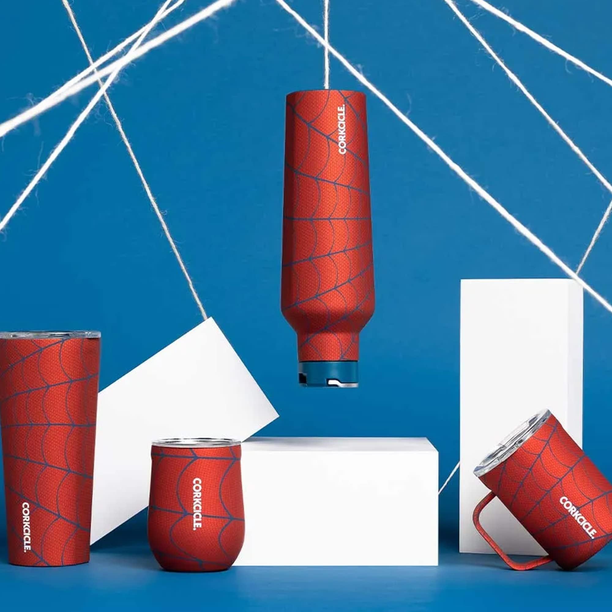 Corkcicle Spider-Man stainless steel design blends style and durability