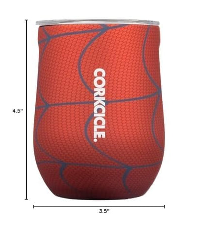 Corkcicle Spider-Man top-rack dishwasher safe for easy cleanup