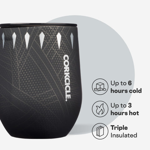 Corkcicle Stemless Tumbler 12oz stainless steel construction highlights durability and reusability
