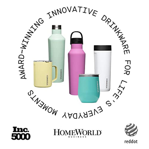 Corkcicle Stemless 12 oz packaging scene underlines easy gifting and display