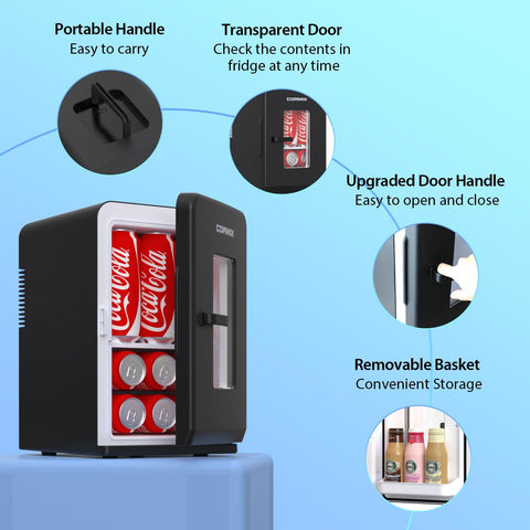 Sealed door and transparent window for secure visibility.