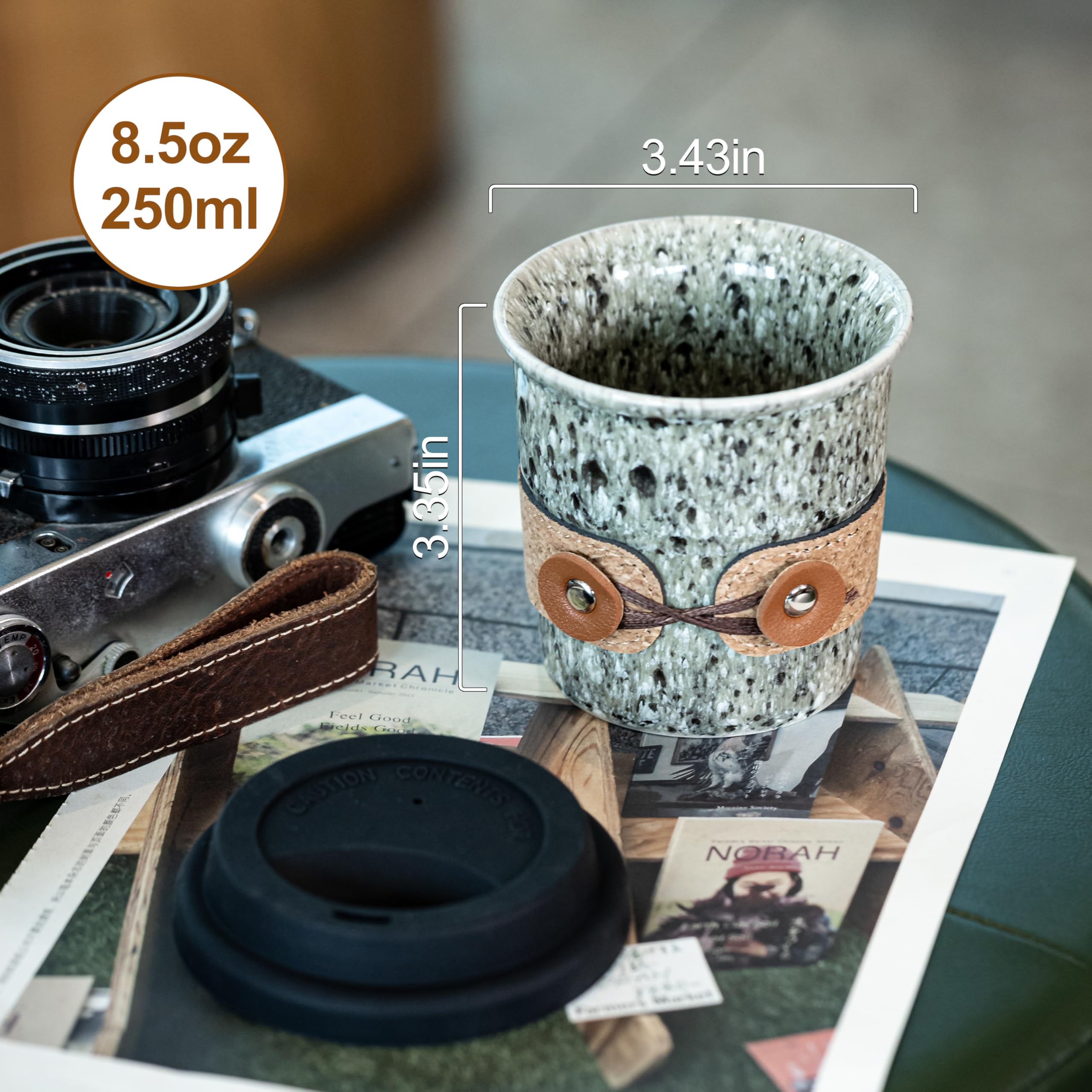 Cormomu travel mug lid spill-proof design for mess-free use