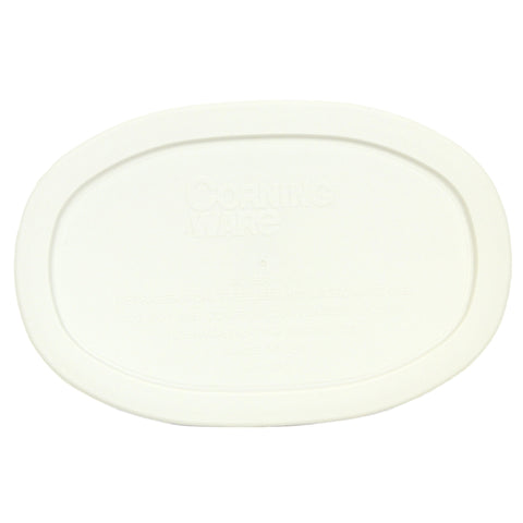 CorningWare F-15-PC oval lid, BPA-free plastic protects flavors.