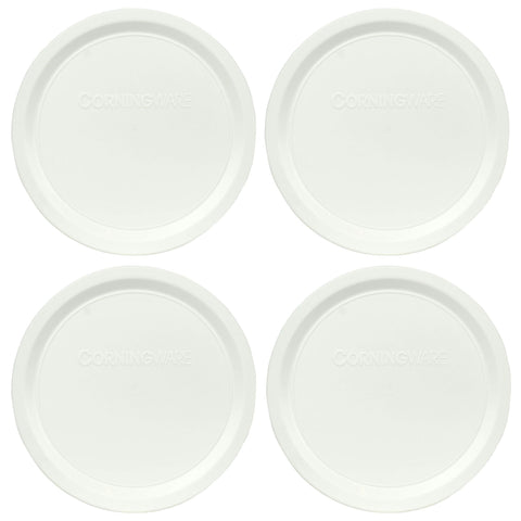 CorningWare F-16-PC French White lid for 16 oz dish preserves moisture and prevents odors.