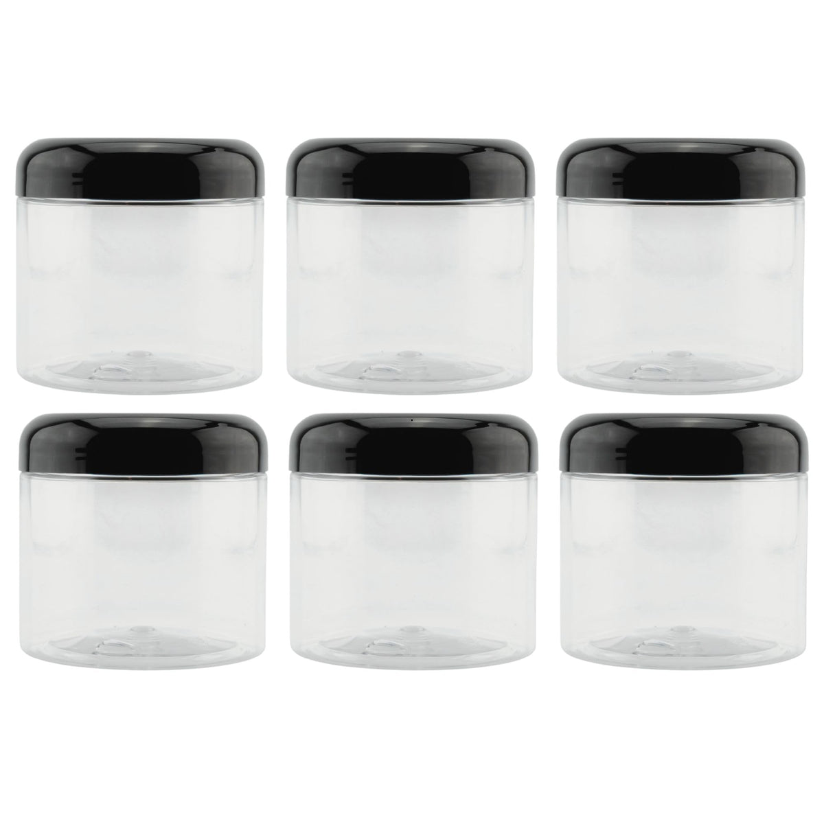 Cornucopia Brands 16oz clear jar with domed lid for organized storage