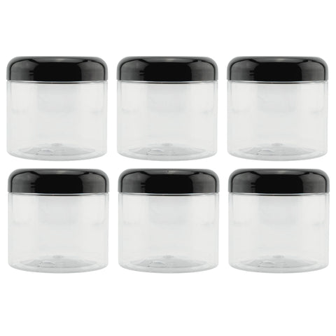 Cornucopia Brands 16oz clear jar with domed lid for organized storage