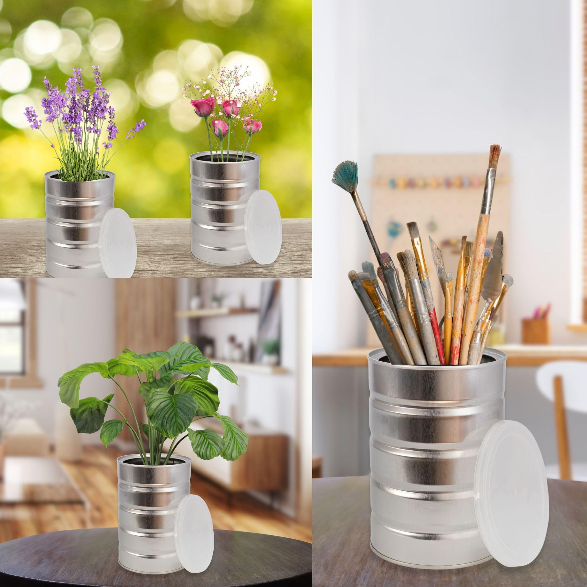 Cornucopia Brands baking and candle tin uses for gifts and decor