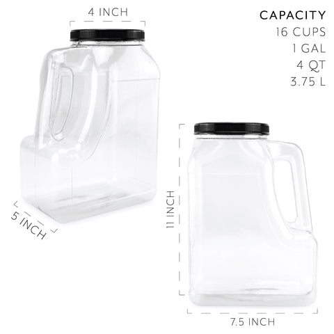 Cornucopia Brands transparent jar supports labeling and quick content identification