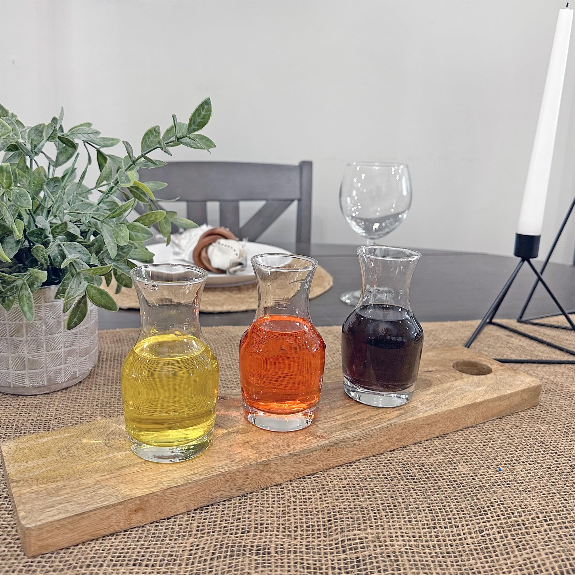 Six-pack cornucopia-brands carafes perfect for individual wine pours