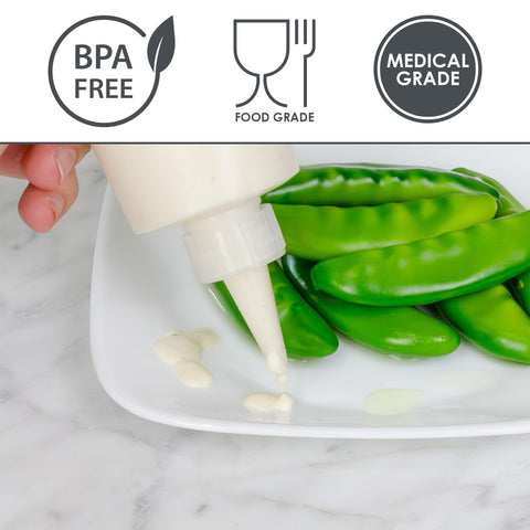 Cornucopia Brands multi-use bottle ideal for paints, glues, and condiments.