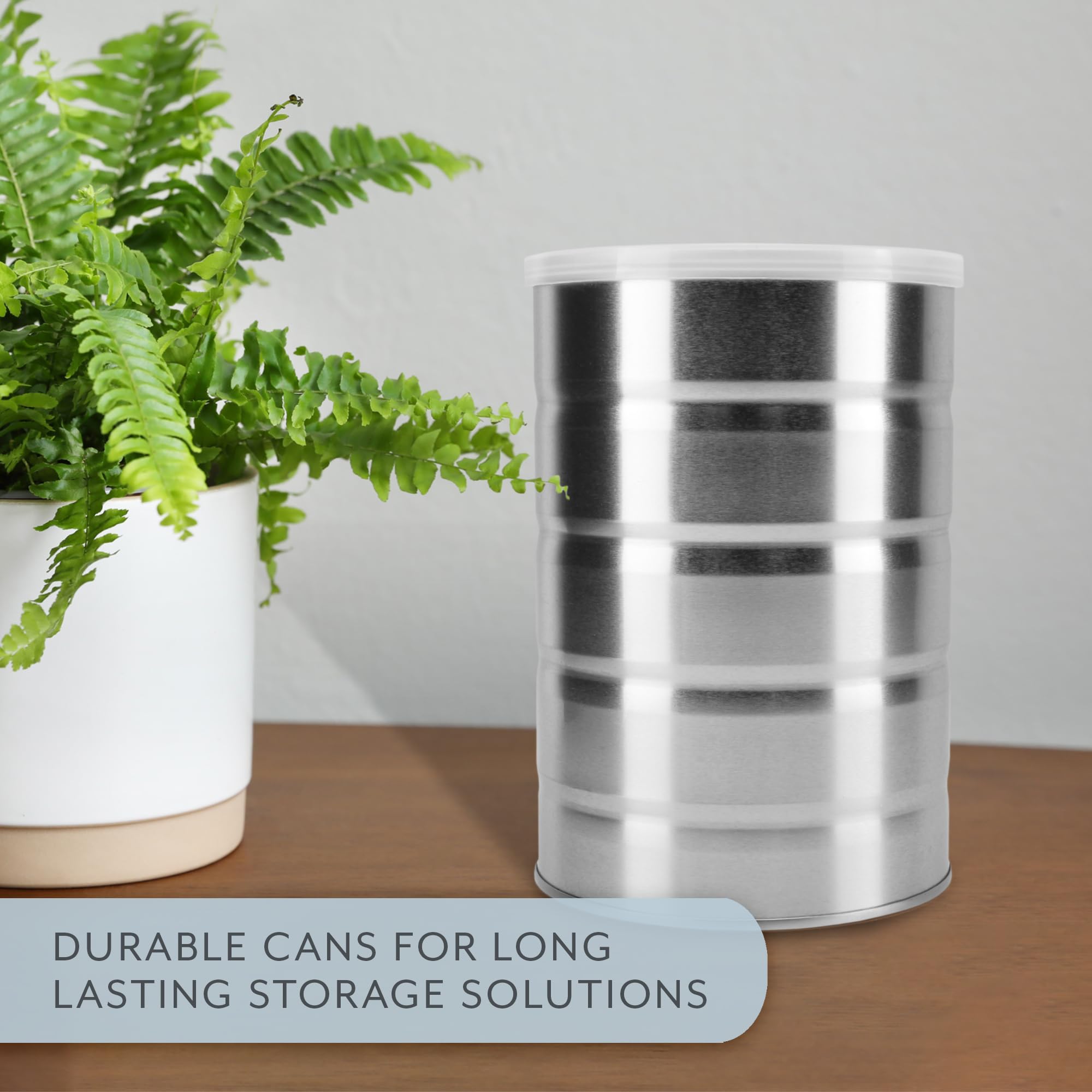 Cornucopia Brands outdoor storage cans suitable for hardware or planters