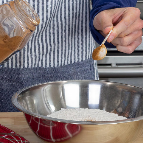 Cornucopia Brands short-handle design keeps spoons accessible