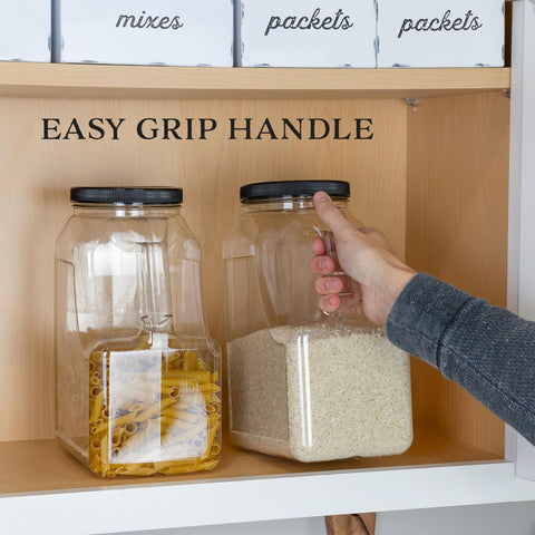 Cornucopia Brands easy-to-clean jar suited for dry goods snacks or pet food