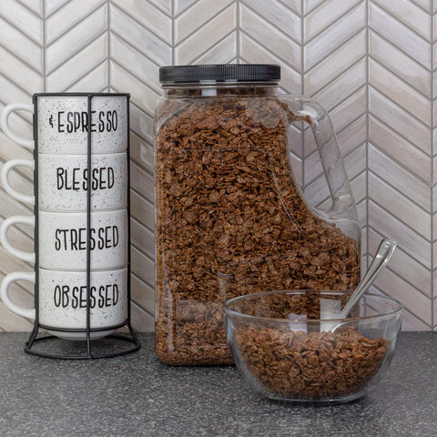 Cornucopia Brands wide-mouth 1-gallon jar for easy cleaning and refilling