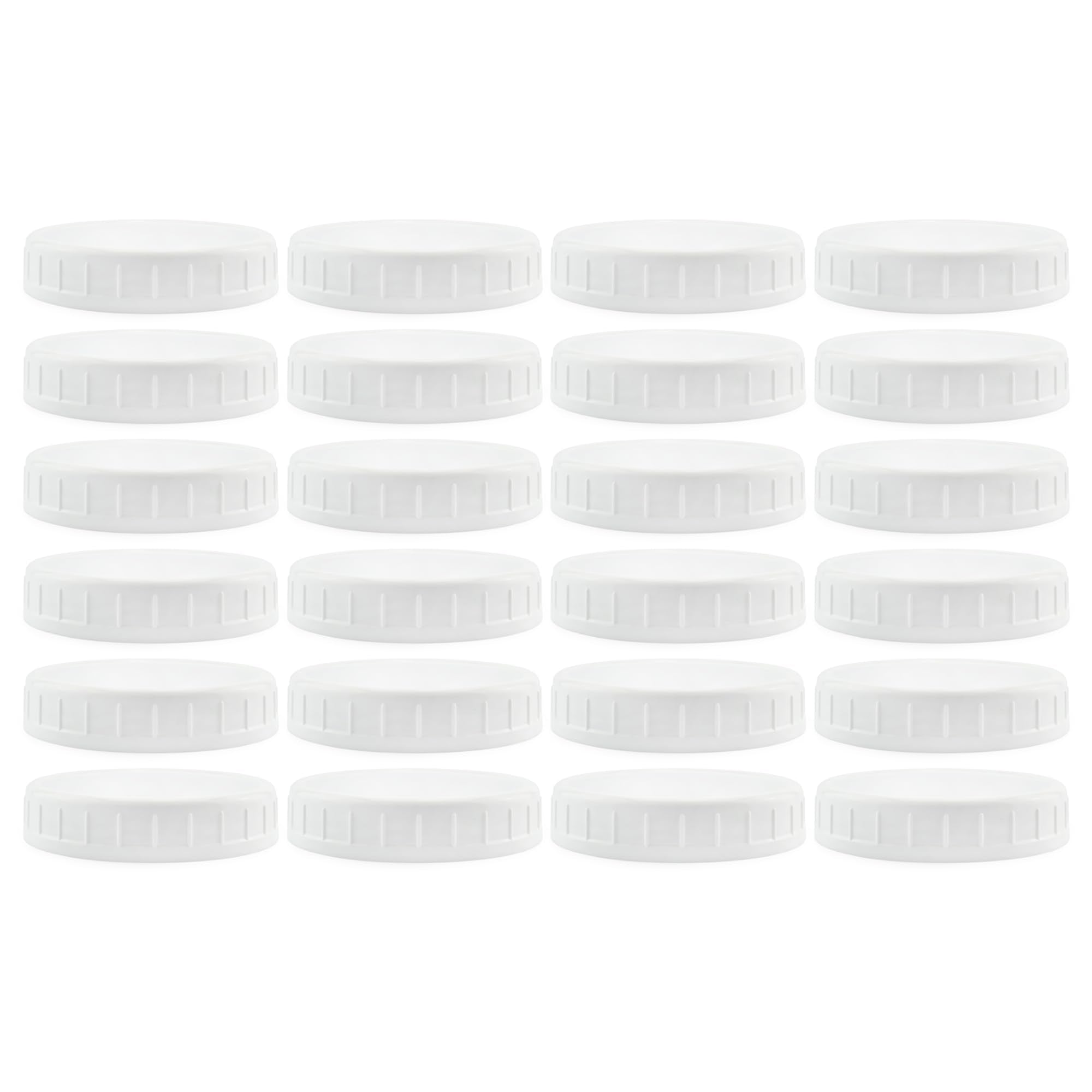 Cornucopia Brands wide-mouth lids in a 24-pack offer a reliable seal for preserved foods