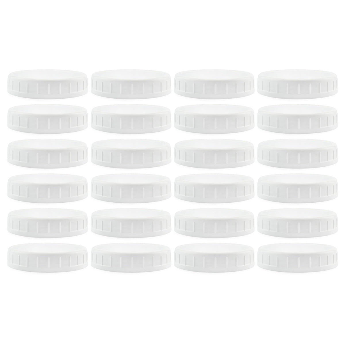 Cornucopia Brands wide-mouth lids in a 24-pack offer a reliable seal for preserved foods