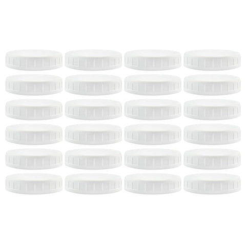 Cornucopia Brands wide-mouth lids in a 24-pack offer a reliable seal for preserved foods