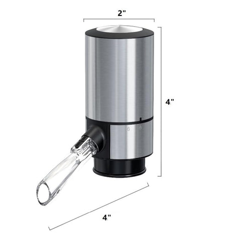 CorporateGiftPro Battery-operated aerator enables tastings without a power outlet