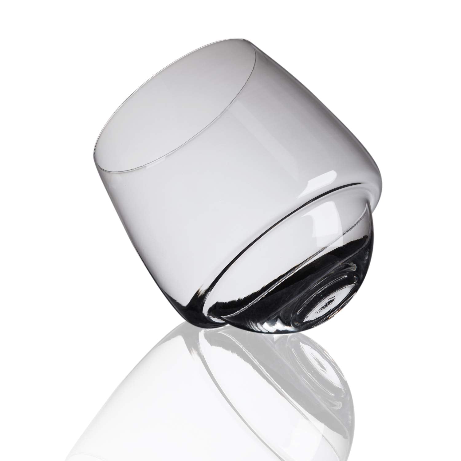 Cortunex spill-proof wine glass features stackable, elegant design for compact storage.