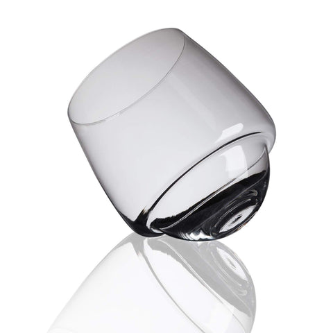 Cortunex spill-proof wine glass features stackable, elegant design for compact storage.