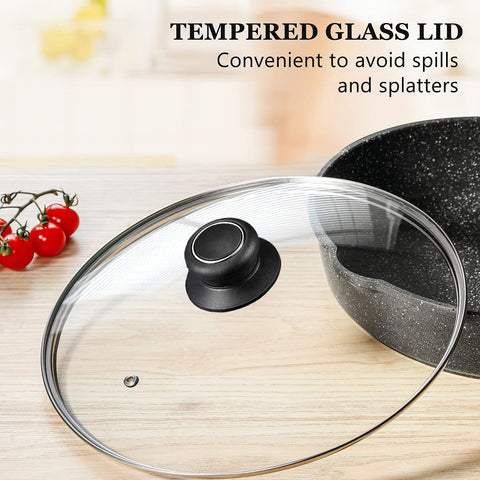 CORYTAO oven-safe up to 350°F enables versatile cooking.