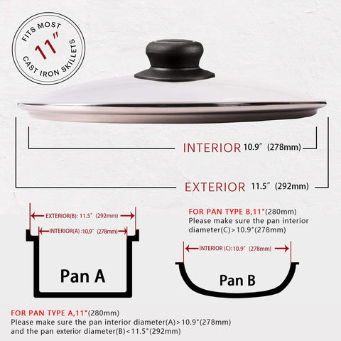 CORYTAO pan lid clear view allows monitoring without moisture loss.